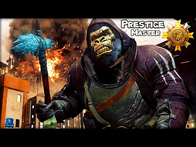 MASTER PRESTIGE THROWING AXE & KNIFE ONLY IN VANGUARD!! (WORLD'S FIRST)