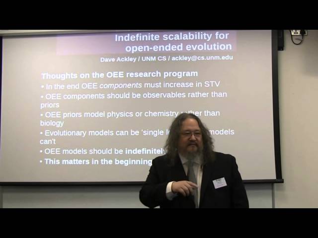 Indefinite scalability for open-ended evolution