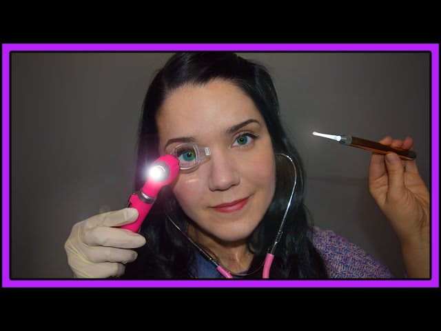 ASMR Realistic Medical Exam - Head to Toe
