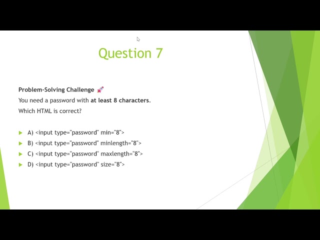 Think you know HTML? 👀Let’s test your knowledge with more interview-focused HTML questions! 💻