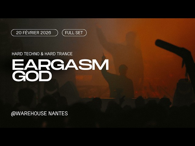 EARGASM GOD at Warehouse, in Nantes, France for ENIGMA