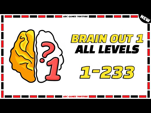 Brain Out 1 – All Level Answers (1-233) | #brainout #puzzlegame