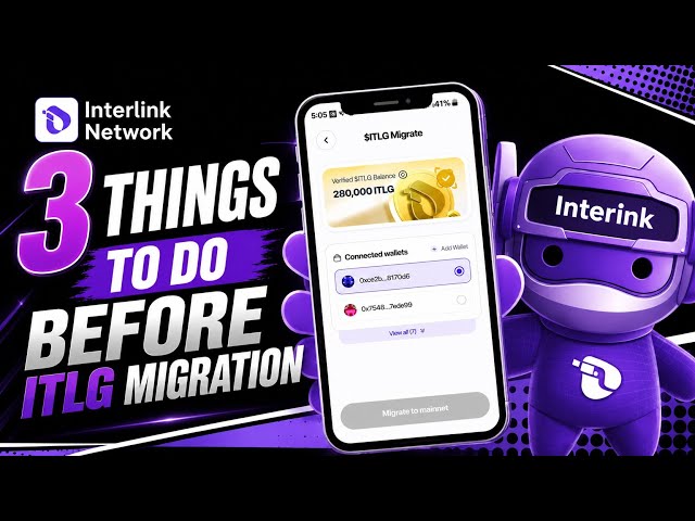 3 Things To Do Before ITLG Migration | Interlink Seoul Private Mainnet Launch Soon | Verified ITLG