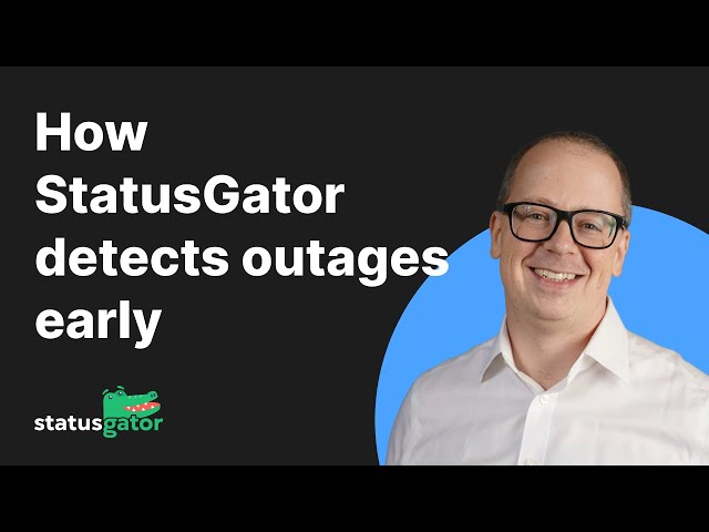 How StatusGator detects outages early