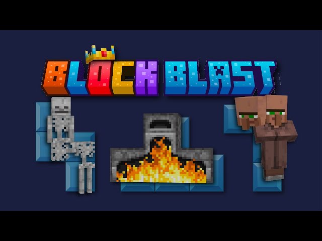 I Added Block Blast to Minecraft #blockblast