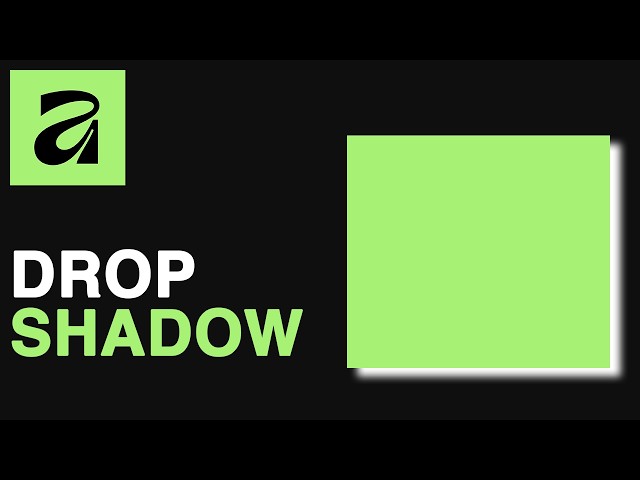 How to Create a Drop Shadow in Affinity
