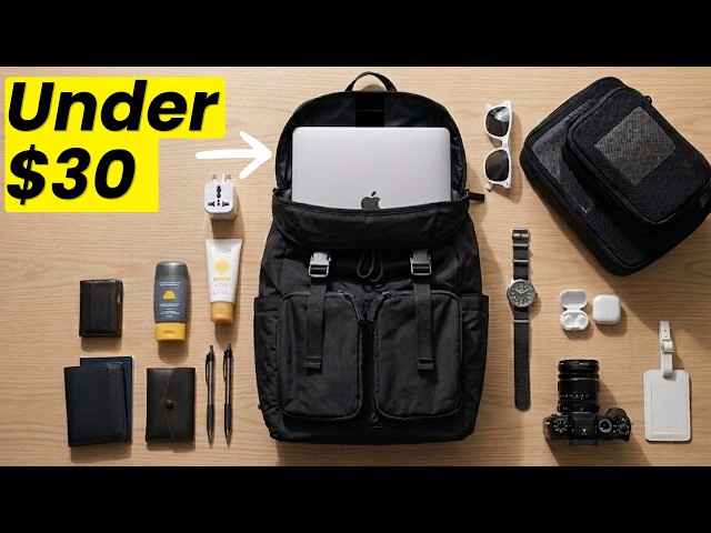 Does the Uniqlo Multi Pocket Backpack Work for Travel?