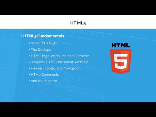 [#2] Welcome & Getting Started! Build Responsive Website Using HTML5, CSS3, JS And Bootstrap