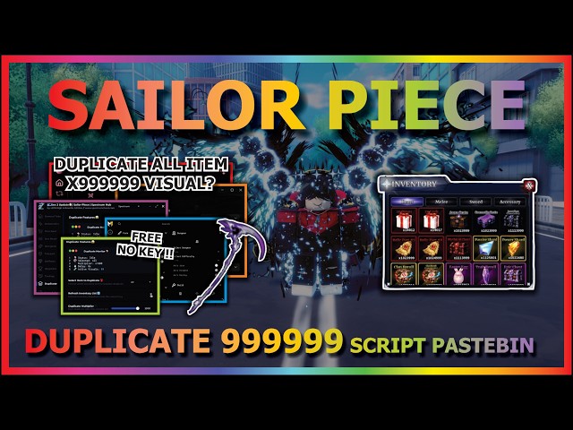 SAILOR PIECE Script Pastebin 2026 DUPLICATE 99999 ITEM, AUTO FARM, SEA BEAST, EASTER (VISUAL?) 🌊🥚