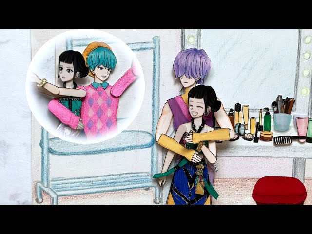 kpop demon hunters paperdo 02 【Baby+zoey+mystery】