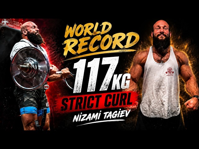 The Man Who Strict Curled 117 KG