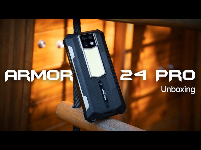 Unboxing del Ulefone Armor 24 Pro: ¿Qué hay dentro de esta potencia ultrarresistente de 22,000mAh?
