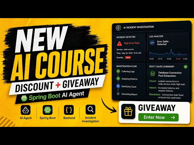Spring Boot AI MCP RCA Prod Issue investigation | Udemy Course Giveaway | Code Decode