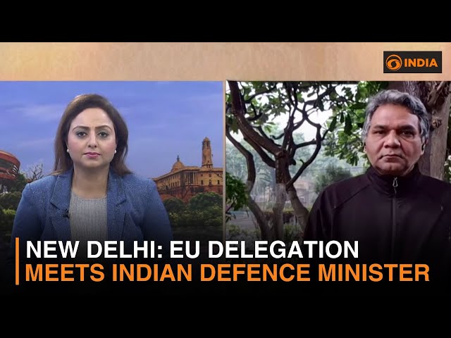 New Delhi: EU delegation meets Indian Defence Minister