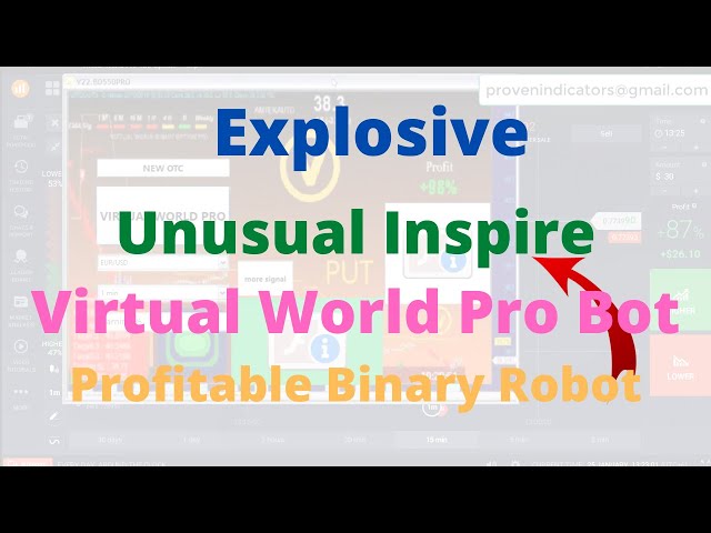 Explosive Binary Option Robot | Virtual World Pro V22 Robot | Unusual Inspire Binary Robot