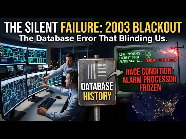 The Alarm Database That Went Silent — The 2003 Northeast Blackout (Ep. 682)