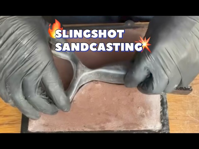 Tutorial: Sand Casting an Aluminium Slingshot from Old Cans