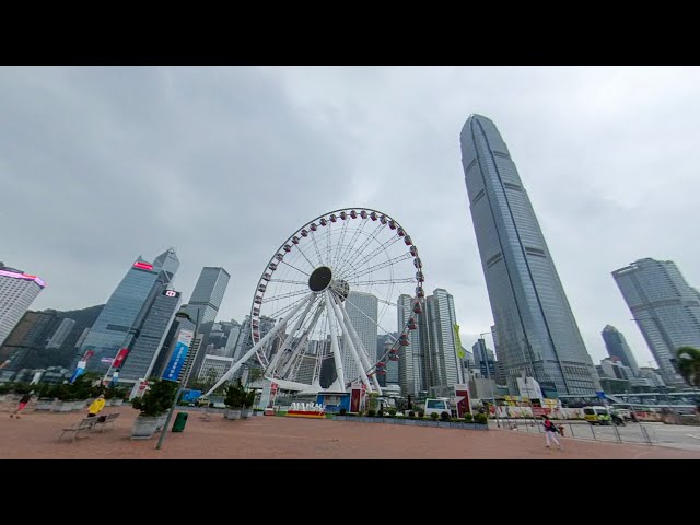 INSTA360 ONE X: Hong Kong Central Pier Harbor TEST