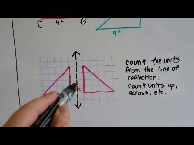 Grade 6 Math #11.8, Transformations - translation, rotation, reflection