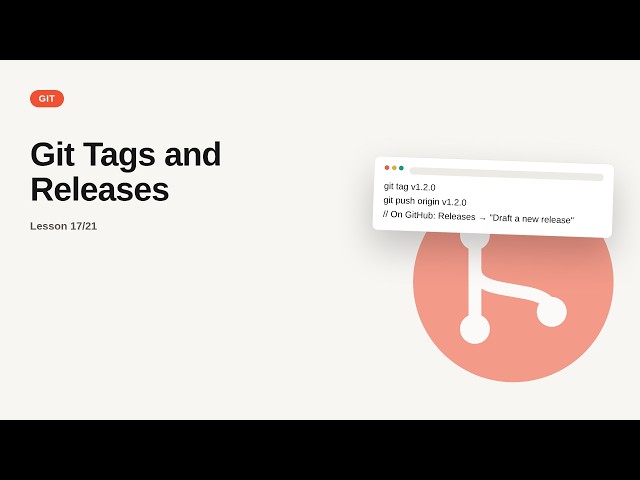Git & GitHub: Git Tags and Releases