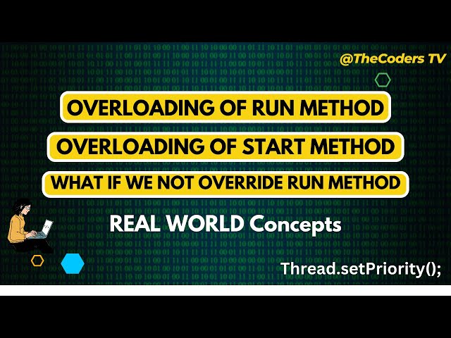 Overloading of Run method | Overloading of Start method | What if we not override run method | Java