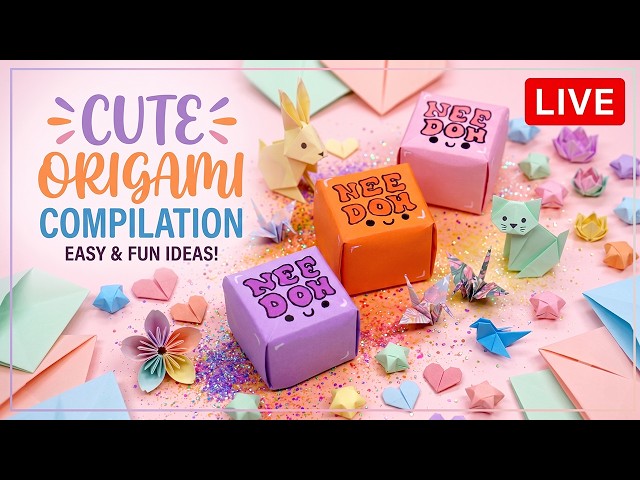 🔴EASY ORIGAMI AND PAPERCRAFT COLLECTION #14