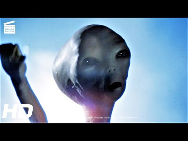 Close Encounters of the Third Kind: He leaves Earth with the aliens