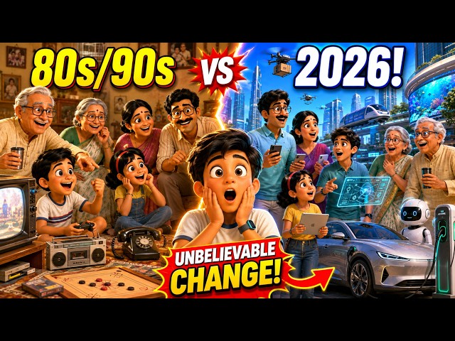 80s & 90s vs 2026 😱 How Life Changed Completely! | Technology Evolution & Nostalgia