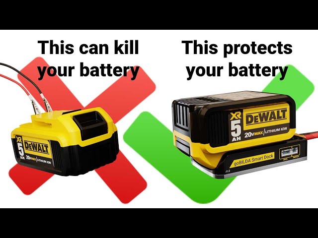 The Right Way to Use Power Tool Batteries in Your Project!