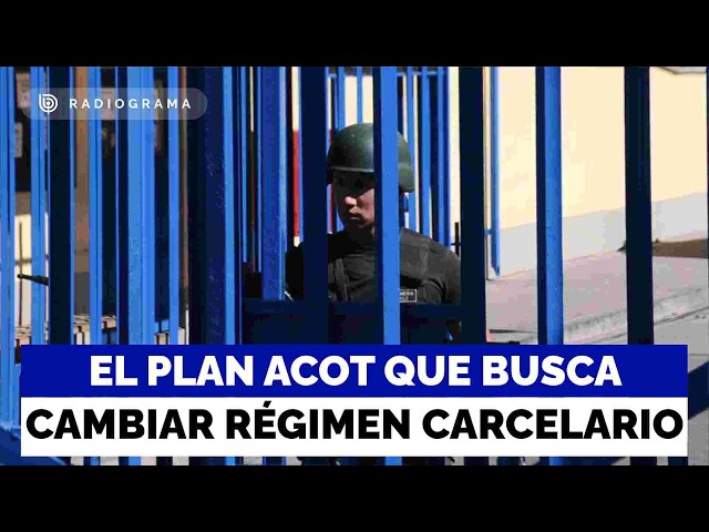 Bukele-style? The ACOT plan that seeks to change the prison system in Chile