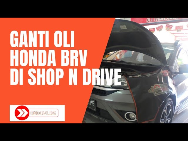 OMDOVLOG NGEBENGKEL : ganti Oli mesin di Shop and Drive ( Motul Oil Engine )