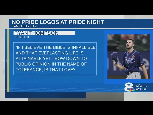 5 Tampa Bay Rays players forgo pride-themed jerseys, reports