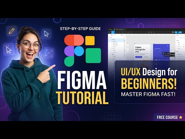 Figma Tutorial (Basic interface) class 01 #figma #tutorial #vido