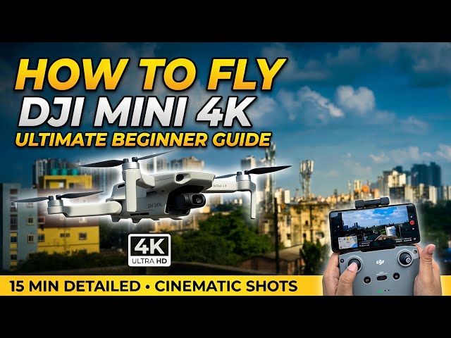 Cheapest drone for Vlogs || DJI Mini 4K