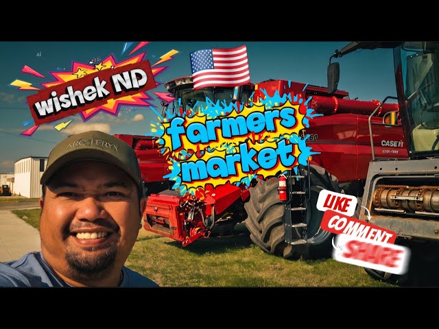 Farmers market dire sa wishek north dakota 🇺🇸 