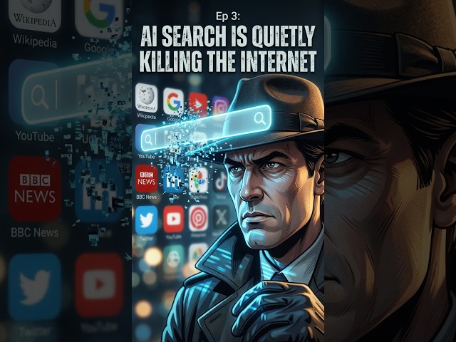 Ep 3: AI Search Is Quietly Killing the Internet #shorts #aishorts #aisearch