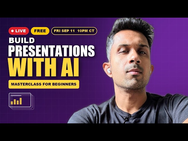 Build PowerPoint Presentations with AI | Free Live Masterclass