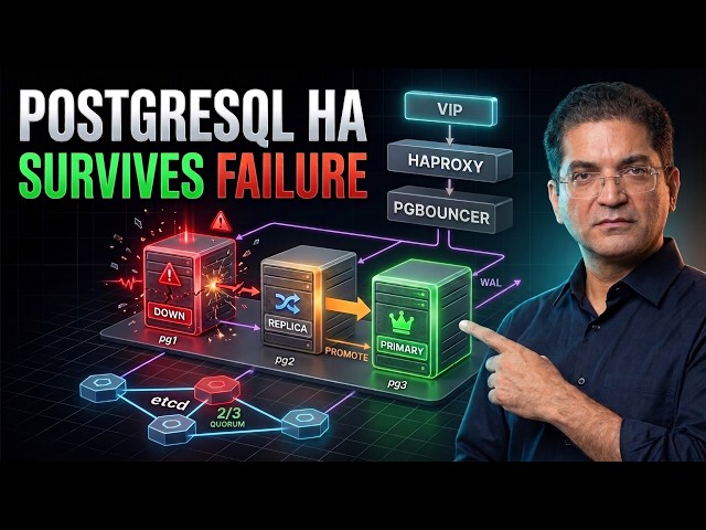 PostgreSQL High Availability: Build, Break & Fix Patroni + etcd