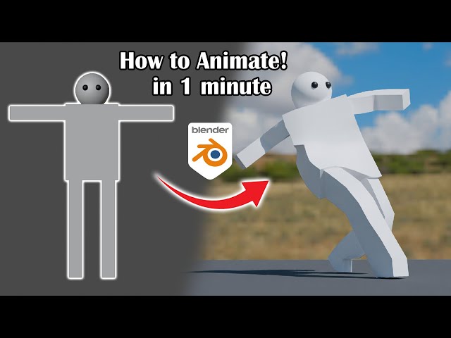 How to Animate a 3D Model in Blender