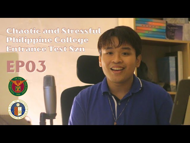 My Chaotic UPCAT & ACET Experiences | Philippine College Entrance Test Season