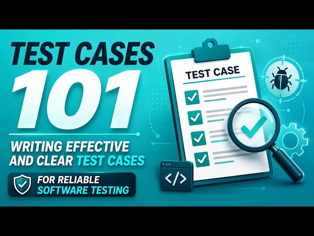 Test Cases 101 | Writing Effective and Clear Test Cases for Reliable Software Testing | Uplatz