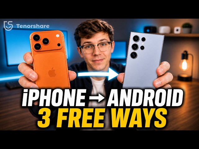 How to Transfer Data from iPhone to Android (3 Free & Easy Ways)