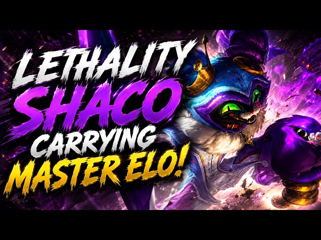 Lehtality Shaco carrying Master Elo - Season 16 [League of Legends] Full Gameplay - Infernal Shaco