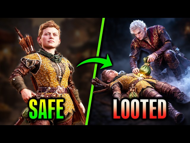 The Secret Way to Rob Every Merchant (0% Risk) In BG3