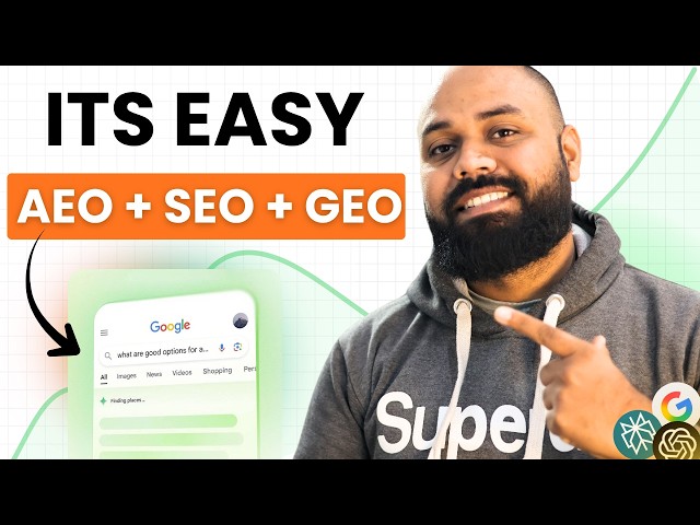 SEO vs AEO vs GEO - How To Rank For All