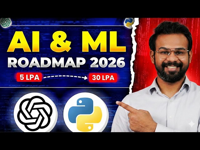 How to Learn Al & Machine Learning in 2026 | Full Roadmap