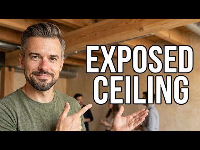 Top 10 Basement Exposed Ceiling Ideas