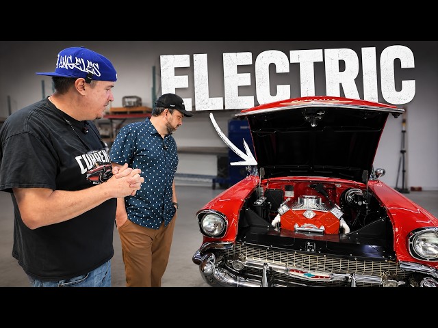 Putting a Tesla Motor in a Classic Chevy | Shop Talk