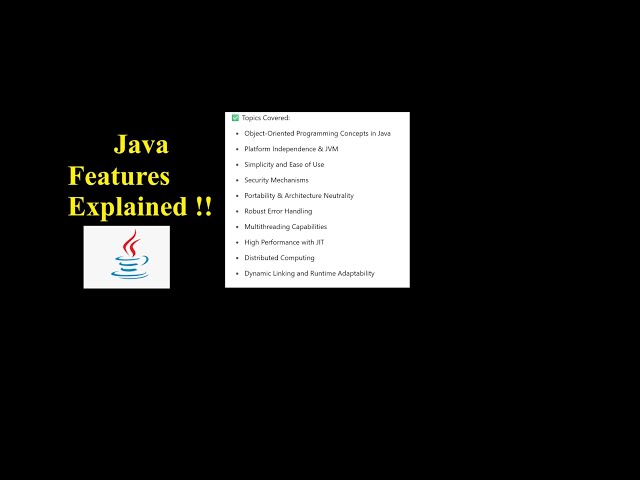 Java Features Explained | #3