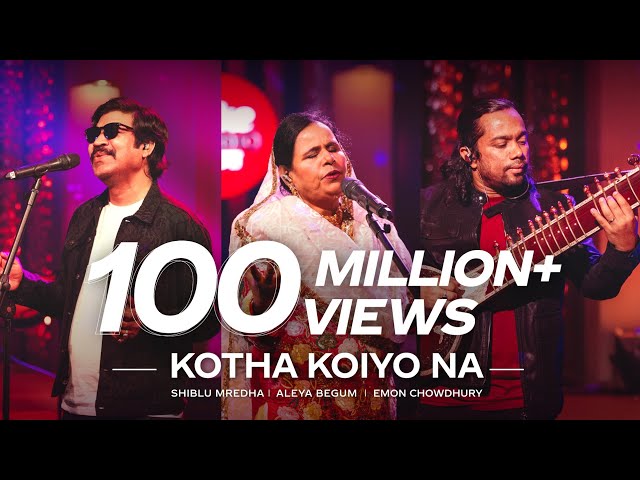 Kotha Koiyo Na | Coke Studio Bangla | Season 2 | Shiblu Mredha X Aleya Begum X Emon Chowdhury